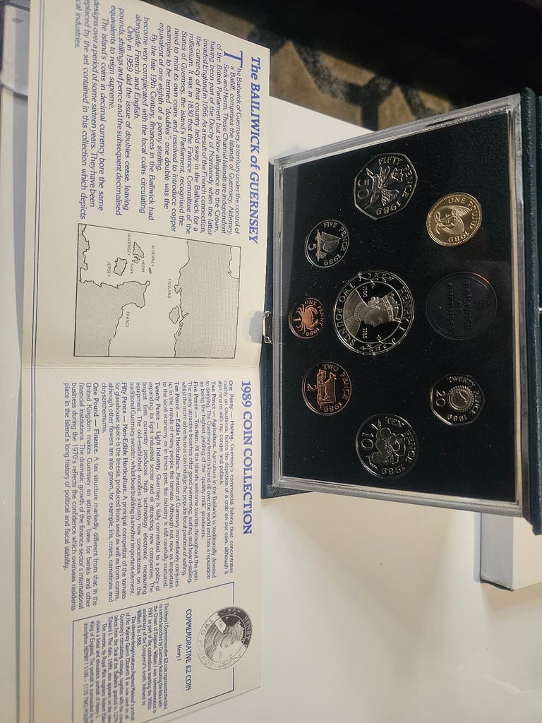 Royal Mint UK 1989 Proof Coin Set Collection Highly Original