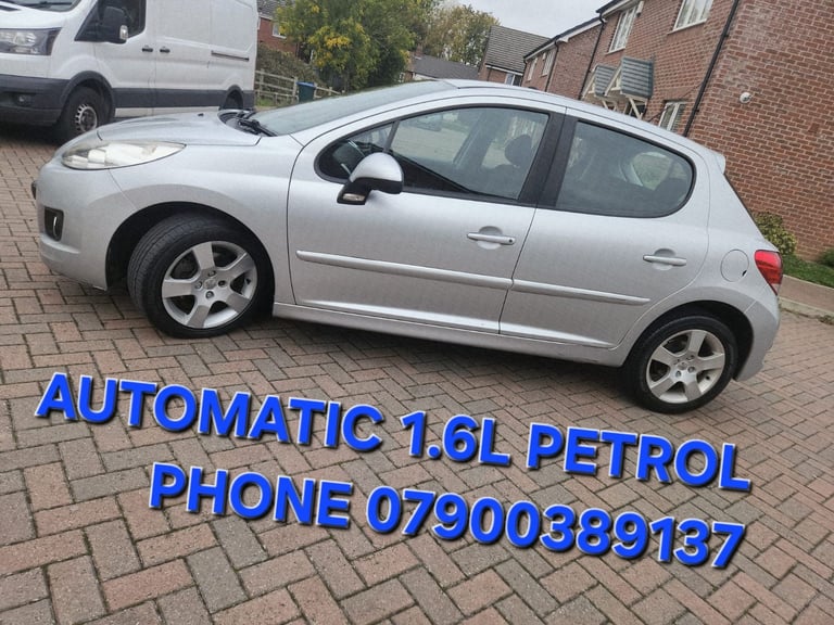 PEUGEOT 207 AUTOMATIC 1.6LT PETROL ULEZ COMPLIANT VERY CLEAN CAR BARGAIN