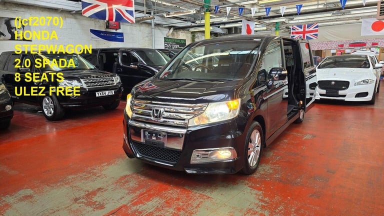 image for 2012 Honda Stepwagon 2.0 SPADA 8 SEATS ULEZ FREE P DOORS MPV Petrol Automatic
