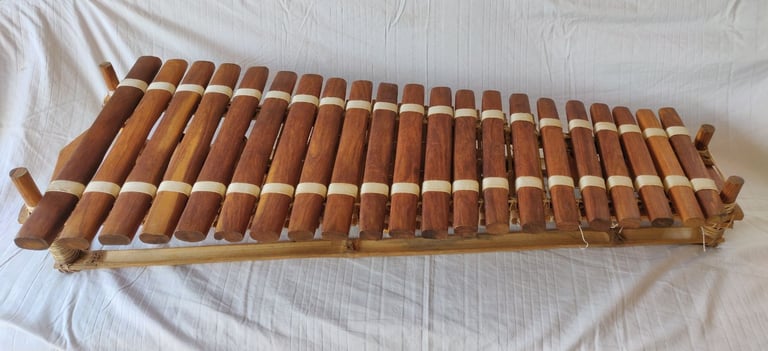 image for Beautiful Traditional African 21-Key Note Balafon Musical Xylophone Key of 'C'
