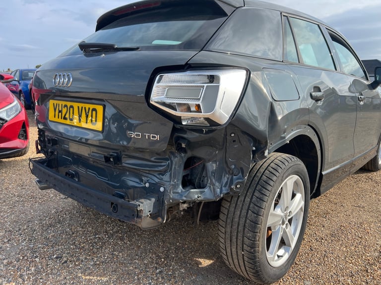 2020 AUDI Q2 SPORT GREY EURO 6 LOGBOOK SALVAGE DAMAGED REPAIR CAT S SUV DIESEL