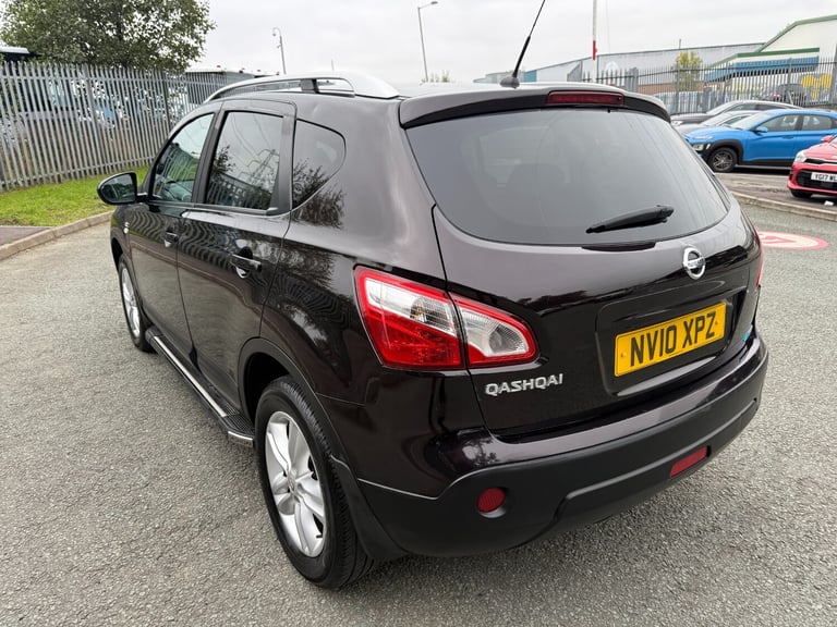 2010 NISSAN QASHQAI N-TEC DCI SUV BLACK DIESEL