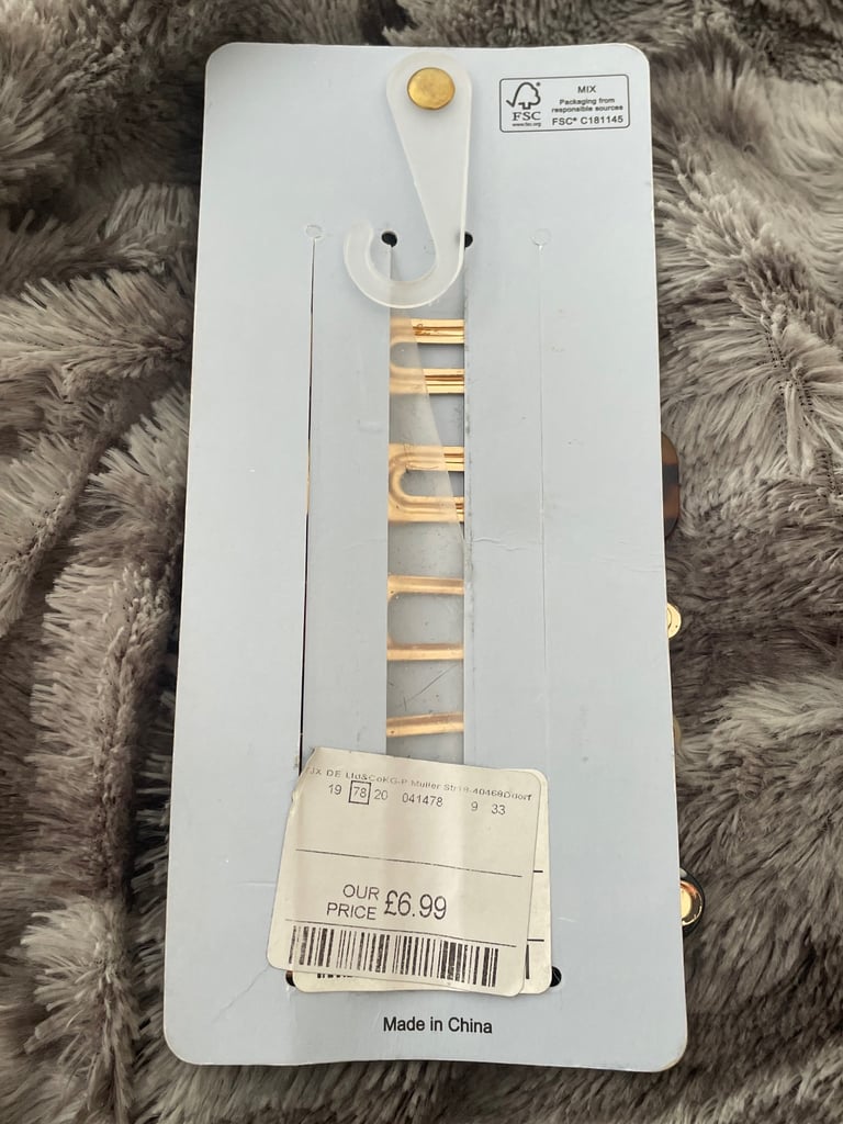 Set of 5 beautiful clips