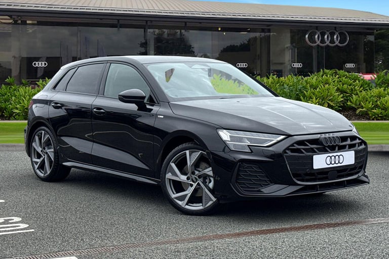 image for 2025 Audi A3 2.0 TDI Black Edition Sportback S Tronic Euro 6 (s/s) 5dr Hatchback Automatic