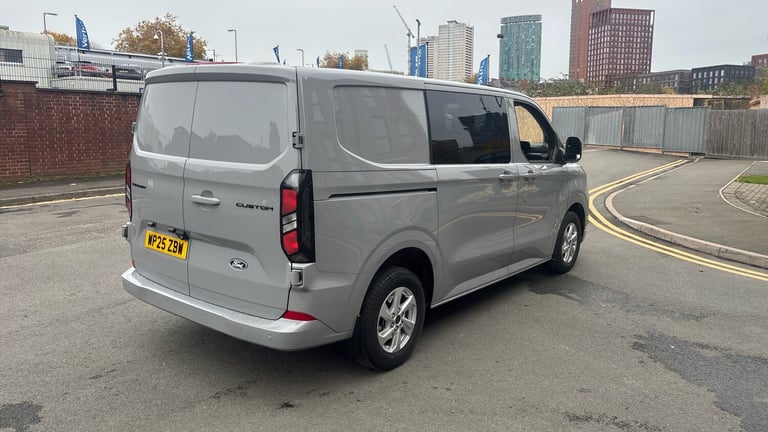 2025 Ford Transit Custom 320 L1 Diesel Fwd 2.0 EcoBlue 136ps H1 Double Cab Van Limited Auto Crew ...