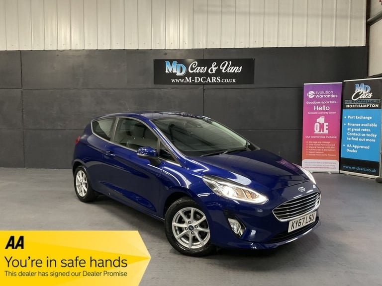 2017 Ford Fiesta 1.1 Zetec 3dr HATCHBACK PETROL Manual