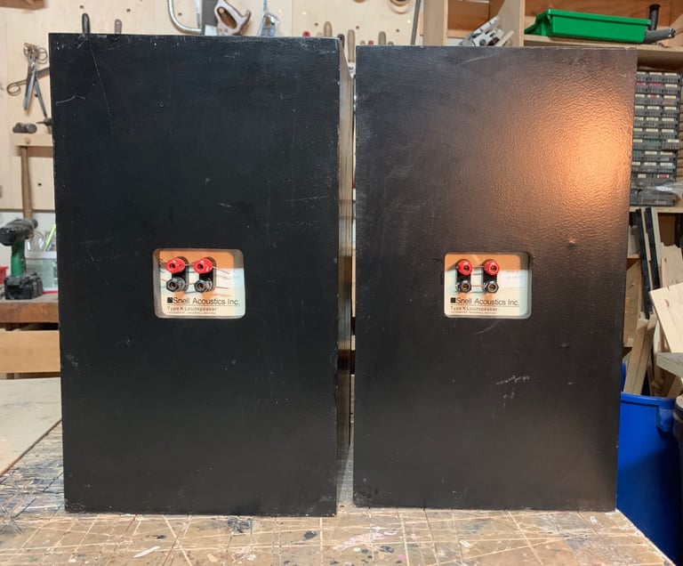Snell Type K Speakers. Re-foamed and re-capped