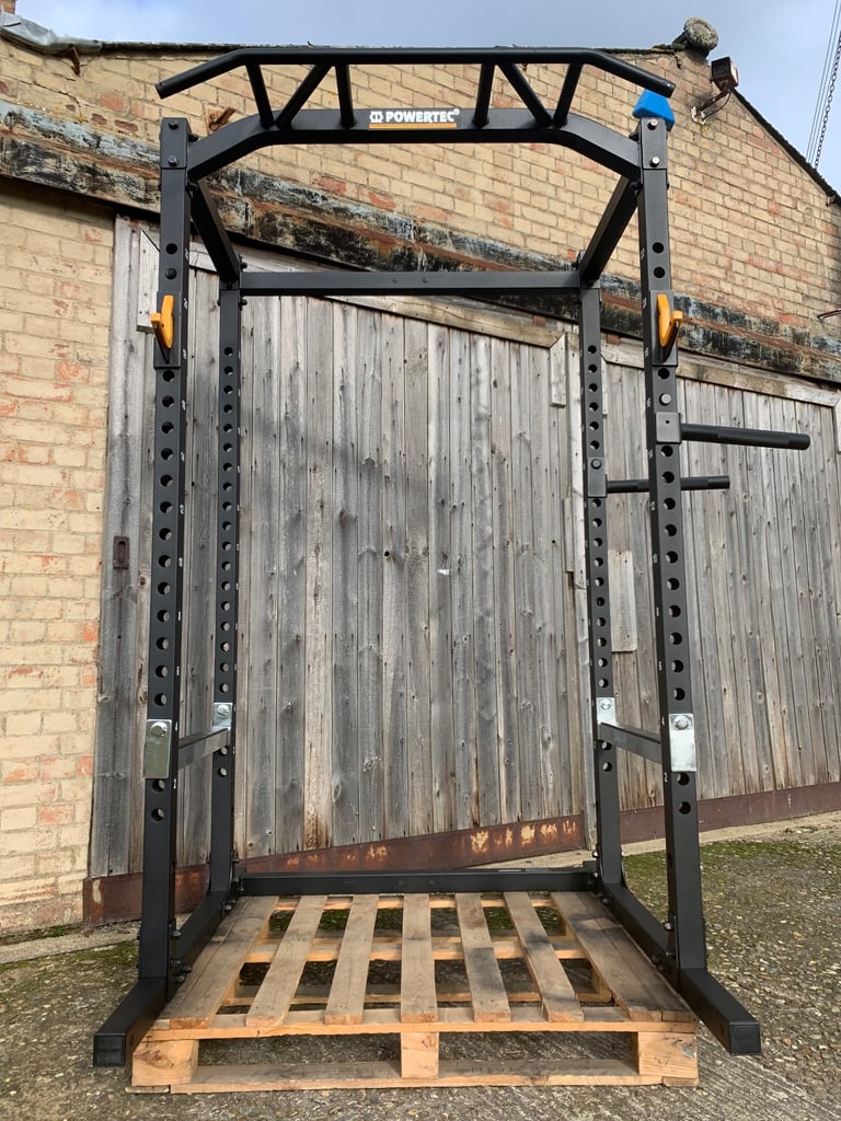 Powertec Power Rack with Dip Bars (Delivery Available) 