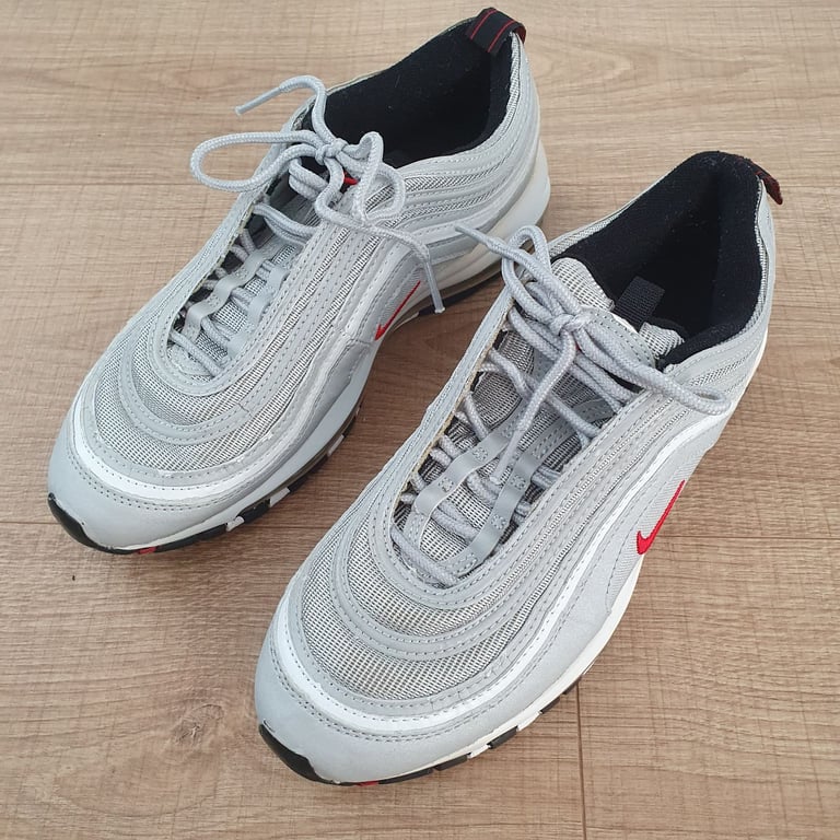 image for Nike Air Max 97 Silver Bullet Trainers 6UK 7US 40EU 25cm Reflective Unisex