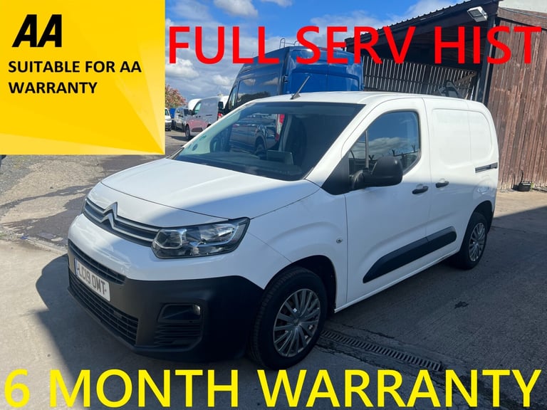 2019 Citroen Berlingo 1.6 BlueHDi 650Kg Enterprise 75ps PANEL VAN Diesel Manual
