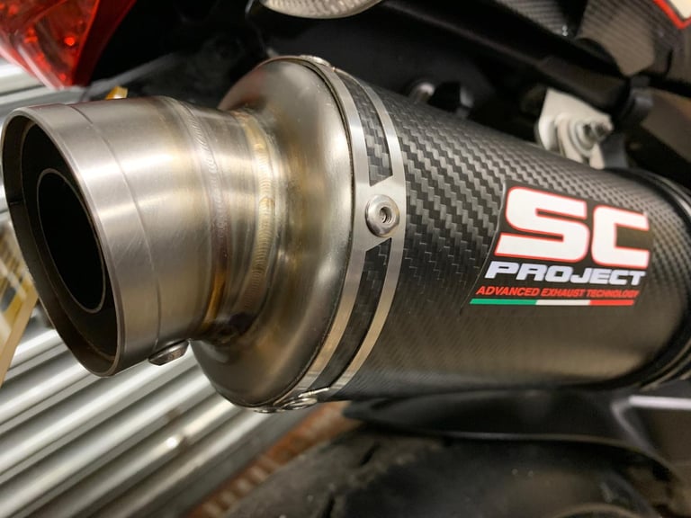 2010 Ducati M1100 MONSTER STREETFIGHTER STYLE CLASSIC MOTORCYCLE (LOW MILES)