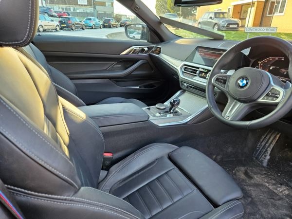 2021 21 BMW 4 Series 420i Convertible M Sport Auto Damaged Repairable Salvage