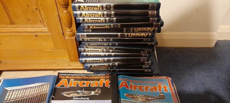 The Illustrated Encyclopedia of aircraft -All Volumes 1-18 approx 200 issues  