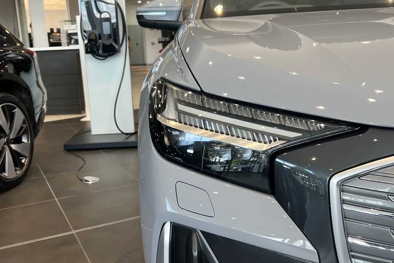 2025 Audi Q4 e-tron 250kW 55 Quattro 82kWh S Line 5dr Auto [Leather] SUV Electric Automatic