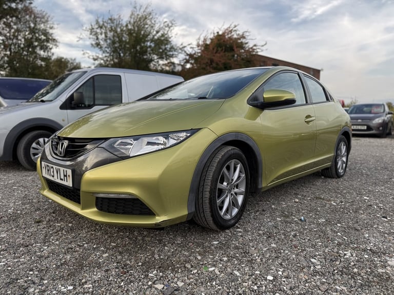 HONDA CIVIC 1.8 i-VTEC SE Yellow Manual Petrol 2013