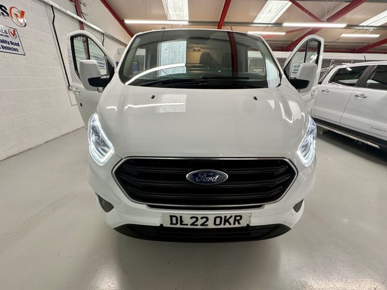 2022 22 FORD TRANSIT CUSTOM 2.0 300 ECOBLUE LIMITED L2 LWB EURO 6 130 BHP * 54,6