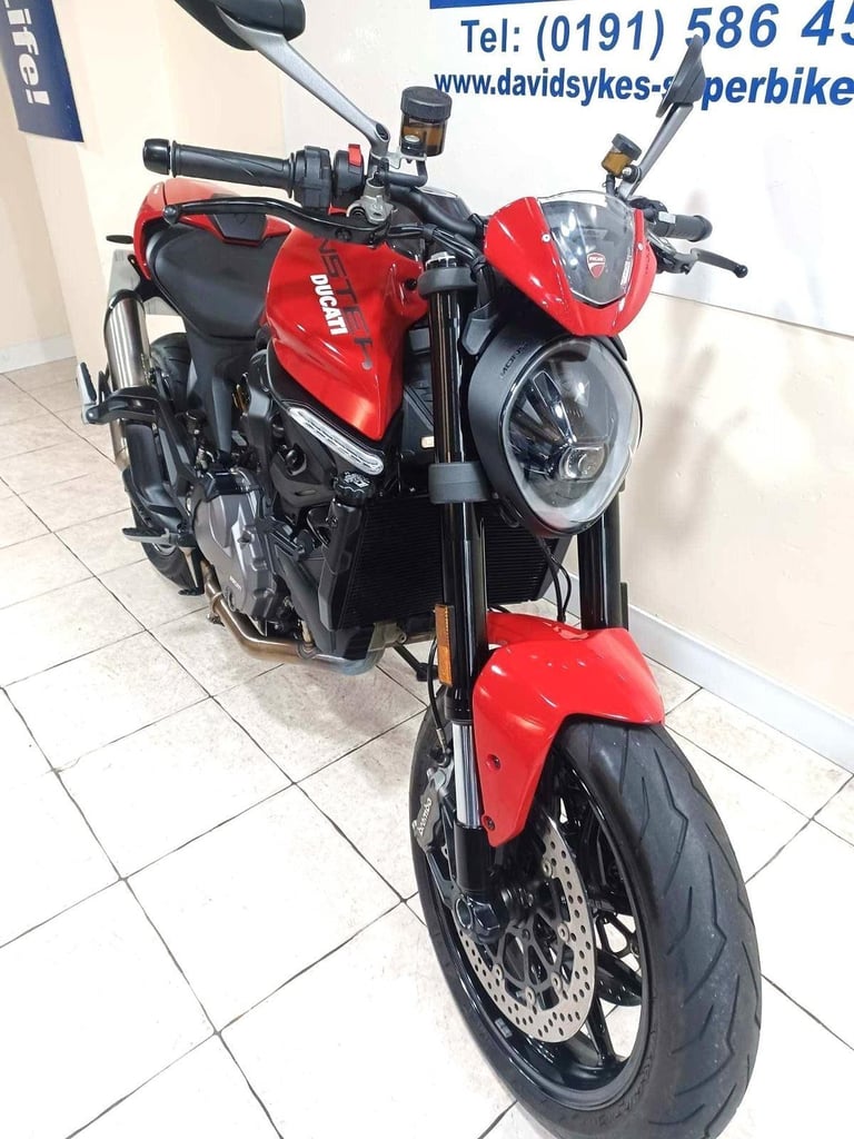 Ducati Monster PLUS 937  21-REG ONLY 1136 DRY MILES ITS MINT £8999.OTR