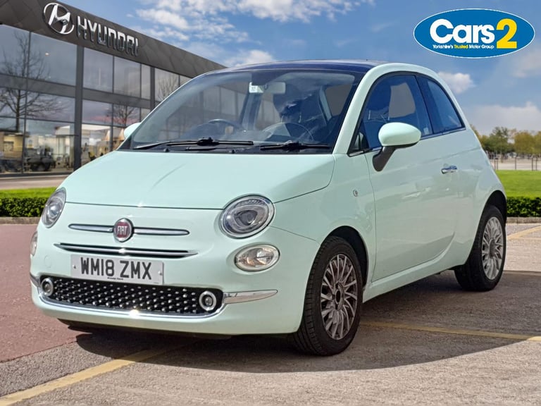 2018 Fiat 500 1.2 Lounge 3dr Hatchback Petrol Manual