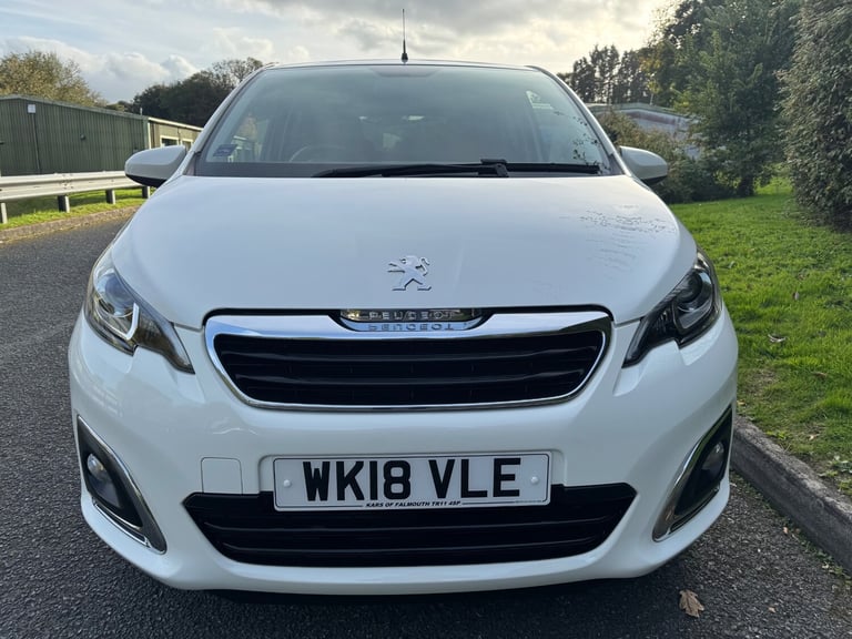 2018 Peugeot 108 1.2 PureTech Allure 5dr HATCHBACK Petrol Manual