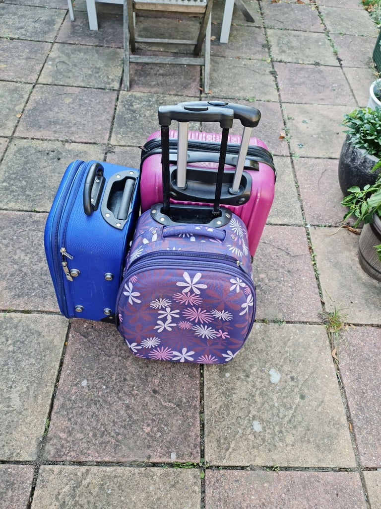 3 cabin cases for airline travel