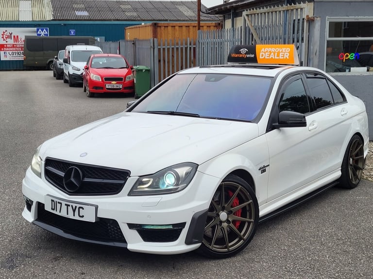 2012 Mercedes-Benz C-Class C63 6.2 AMG PERFORMANCE 4 DOOR SALOON 125 EDITION MSL STAGE 1 REMAP TU...