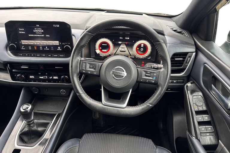 2021 Nissan Qashqai 1.3 DiG-T MH Tekna 5dr Hatchback Petrol Manual