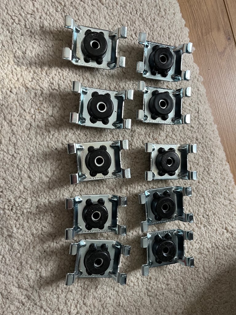 image for 10 GenieClip RST sound insulating mount brackets