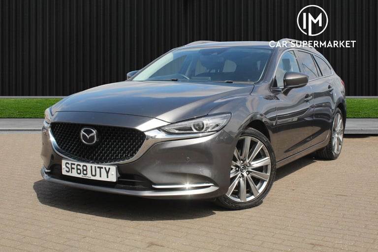 2018 Mazda Mazda6 2.0 SKYACTIV-G Sport Nav+ Tourer Euro 6 (s/s) 5dr ESTATE Petrol Manual