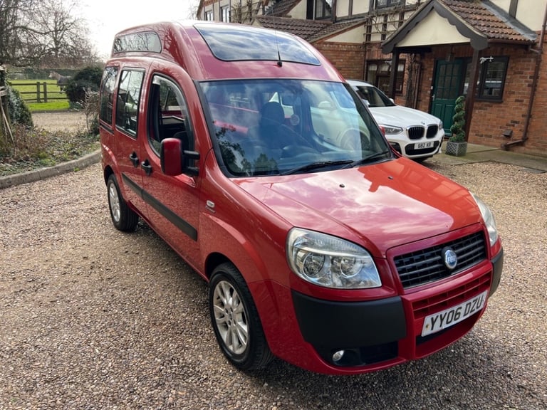 2006 Fiat Doblo Dynamic M-JET Diesel Camper Van 1 Berth 