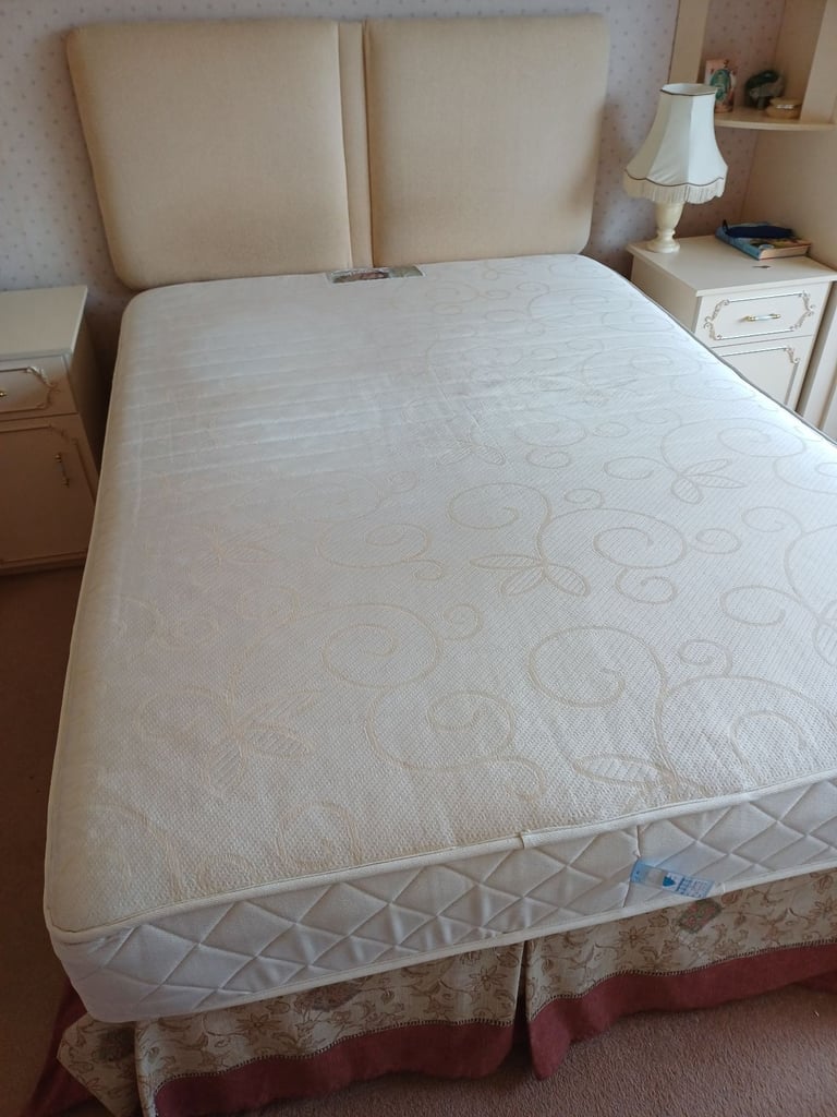 image for Double Bed & Headboard 