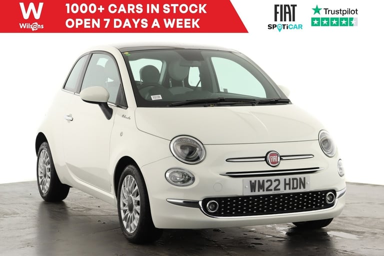 2022 Fiat 500 1.0 Mild Hybrid Dolcevita [Part Leather] 3dr Hatchback Petrol Manual