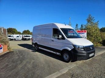 2021 ON 21 PLATE VOLKSWAGEN CRAFTER CR35 TRENDLINE 140BHP MWB DIESEL VAN59K ULEZ