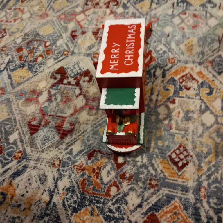 Christmas decoration lorry advent calendar 