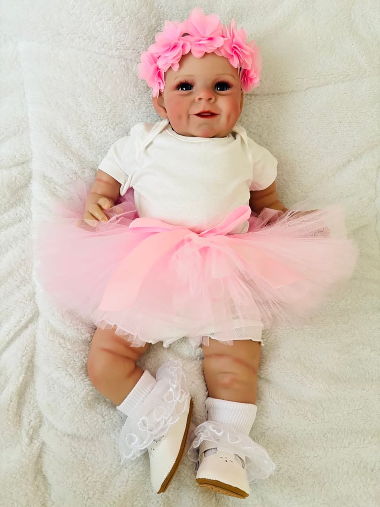 image for Large Reborn Baby Girl Doll Brand New