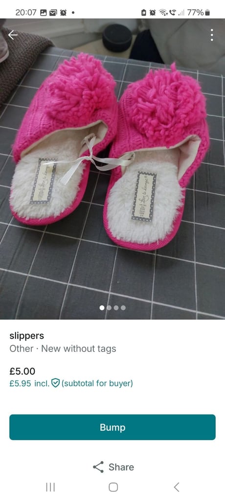 image for womans slippers
