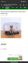XS dog crate - used