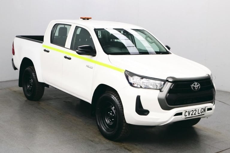 2022 Toyota Hilux 2.4 D-4D Active Pickup Double Cab 4WD 150 BHP Euro 6 ULEZ Free PICKUP Diesel Ma...
