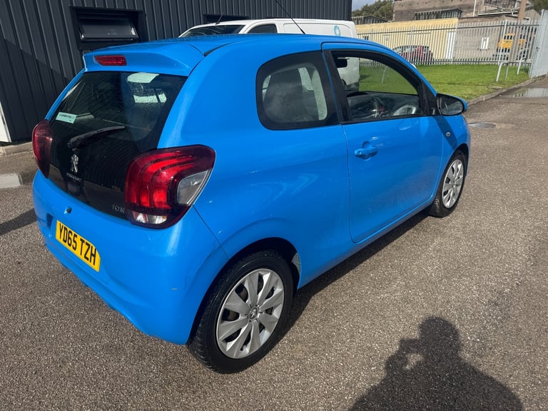 2015 Peugeot 108 1.0 Active 3dr HATCHBACK Petrol Manual