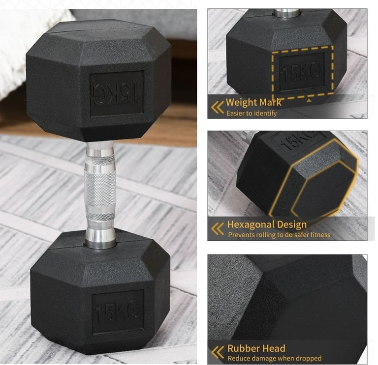 30KG Dumbbell Set - New Boxed 