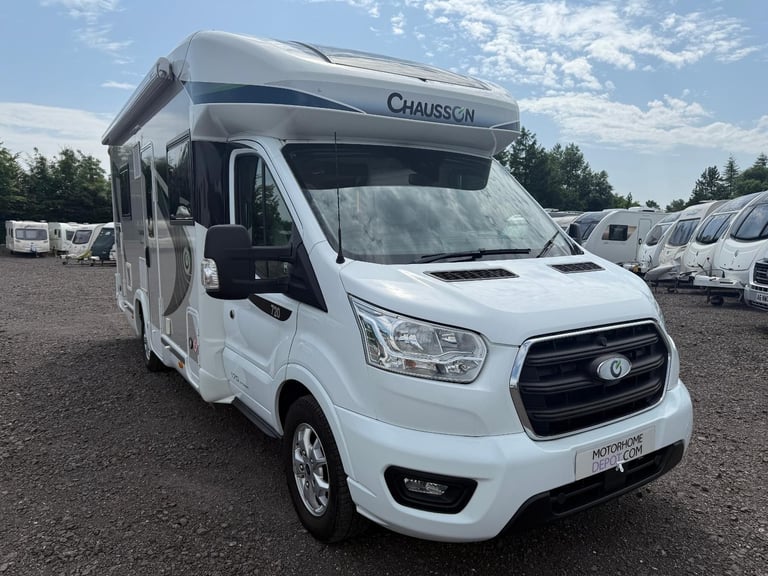 Chausson 720 Titanium Premium 6 Berth Electronic Beds 2021 Motorhome For Sale 
