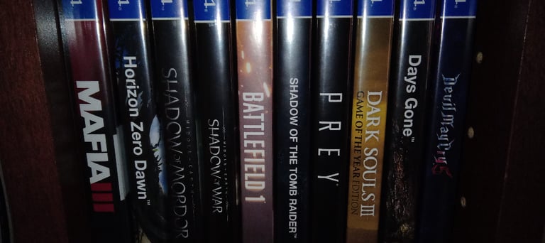 image for 34 Ps4 games 