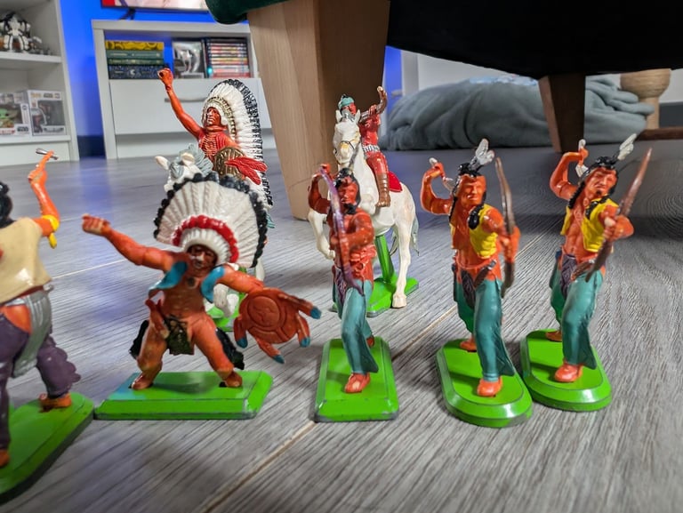 Brittans cowboys and Indians plus knights 