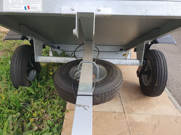 Franc 4x3 trailer with ABS hard top 