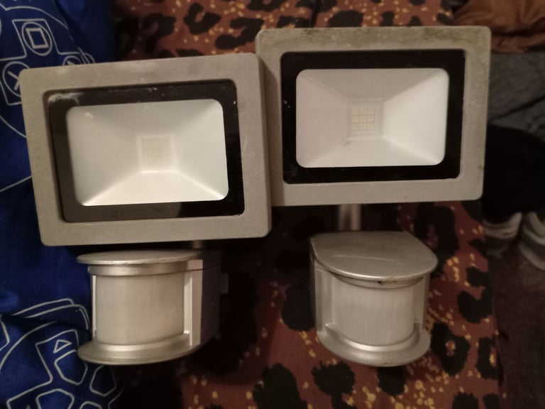 Motion Sensor LED Flood Light Cold White Floodlight