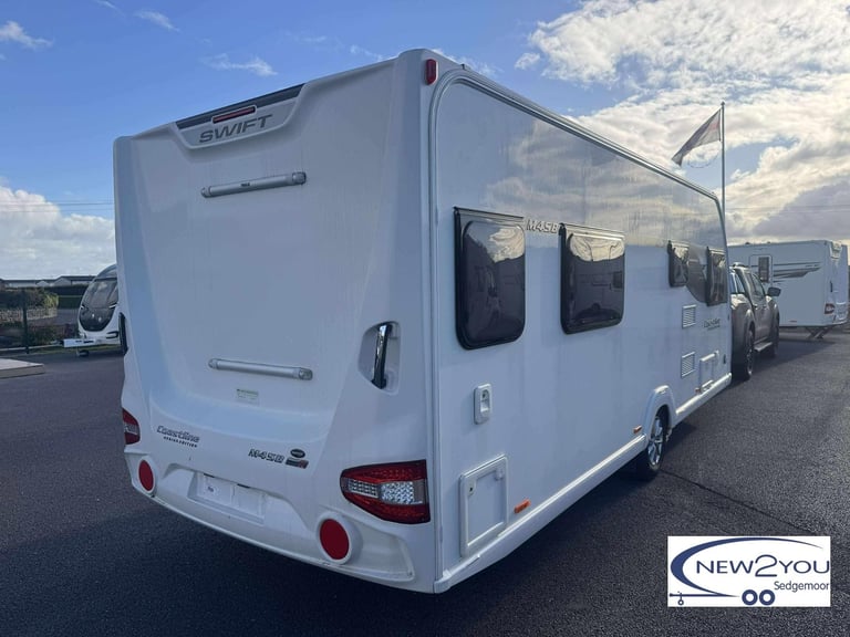 2020 Swift Coastline M4 SB 4 Berth TRANSEVERSE BED Caravan - STOCK NO S090