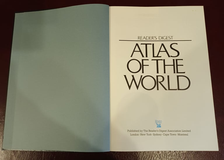 Atlas of the World – Readers Digest