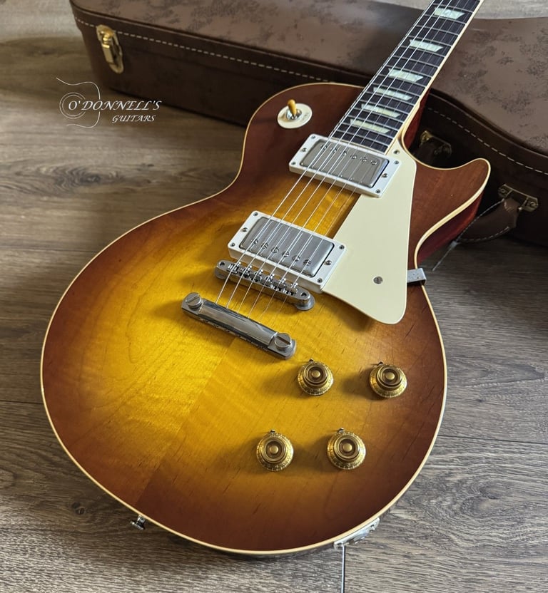 2025 Gibson Custom Shop 1958 Les Paul Standard Reissue Iced Tea Burst VOS R8