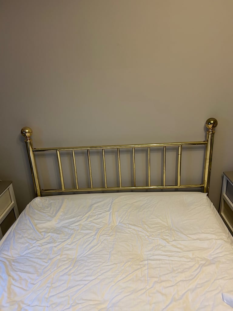 Brass bed 