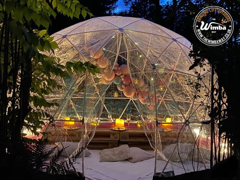 SAVE 75% - Marquee Hire / Star Stretch Tent Hire / Garden Igloo Hire / Table & Chair Hire 