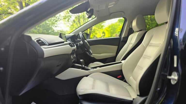 2015 MAZDA 6 2.2D (175 BHP) SPORT NAV ESTATE AUTOMATIC + EURO 6 + LEATHER + FSH 